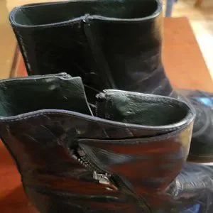 Vero Cuoio Italian black leather boots size 46/us13 Lavorazione Artigiana Vero Cuoio Italian size 46 US 13 Black  main image 2